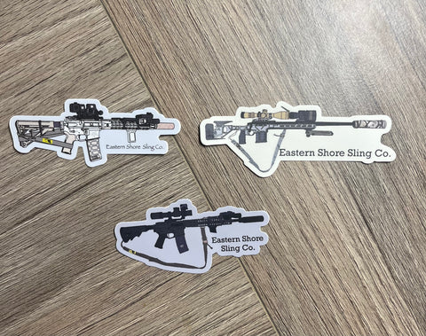 Rifle stickers